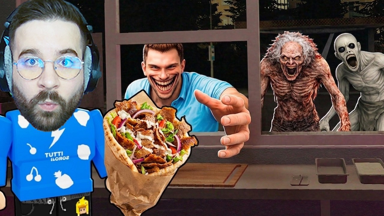 &Eacute;n Lettem az INSPECTOR a Scary Shawarma Kiosk Robloxban! w/ Doggyandi, Immu, Gergő