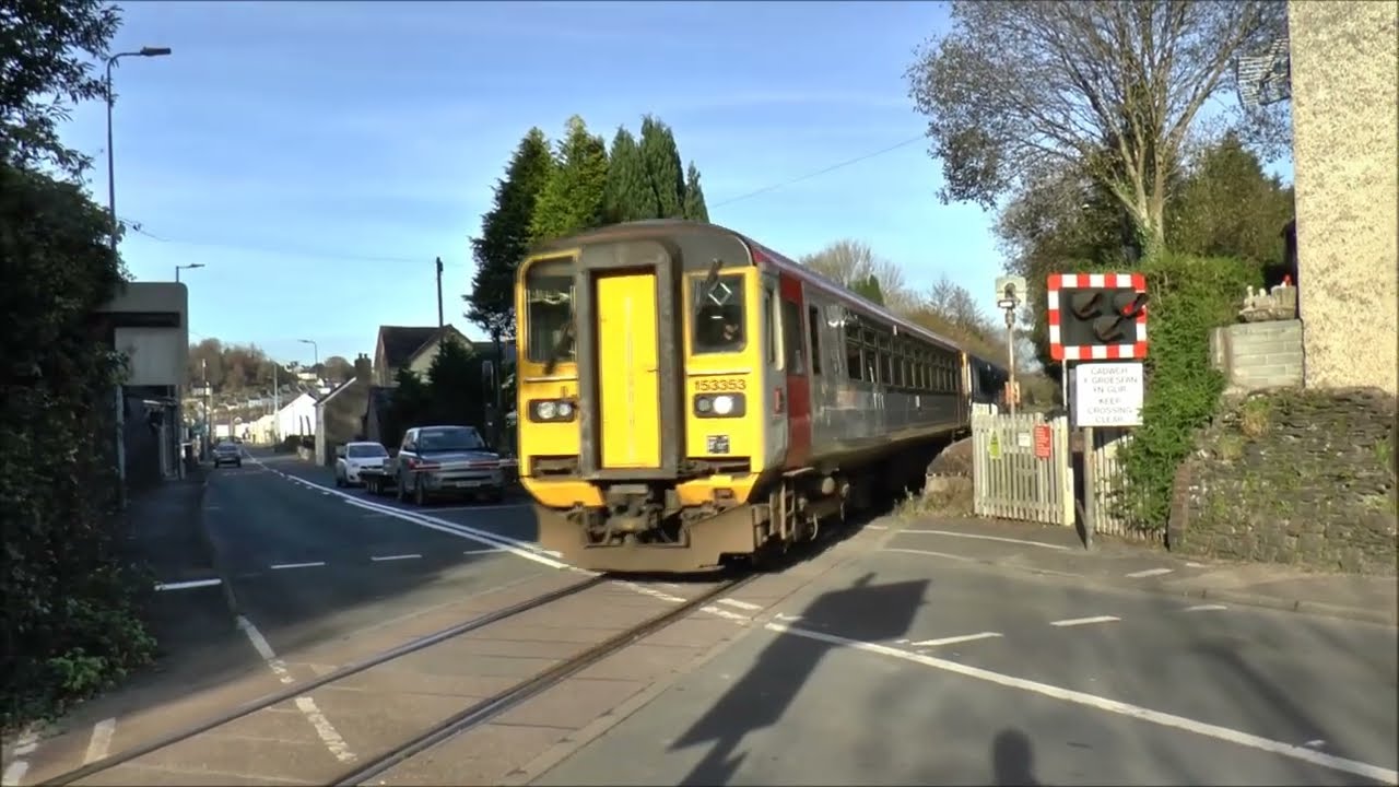 Rails in Wales. Llandeilo, Ffaifach and New Inn Nov.2024