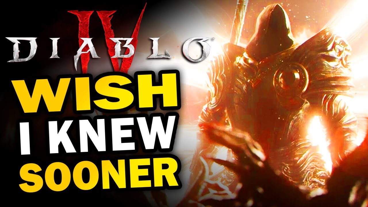 D4 - 10 Things I Wish I Knew Sooner ( Diablo 4 )