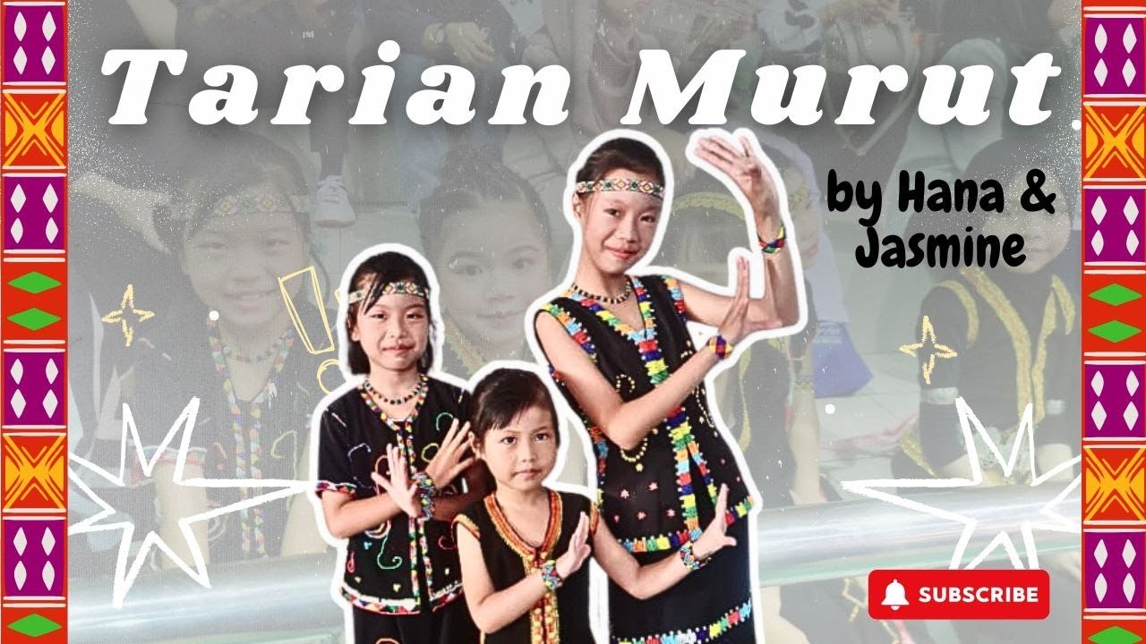 Persembahan Tarian Tradisi Murut di hari penyampaian Hadiah peringkat sekolah