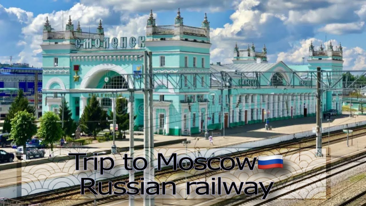 SMOLENSK MEDICAL UNIVERSITY TO MOSCOW...||MOSCOW DAY1||RUSSIAN RAILWAYS EXPERIENCE| #mbbsinrussia
