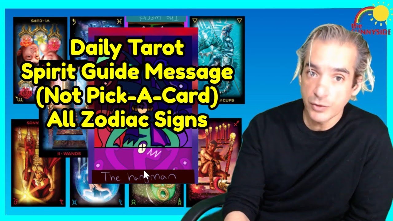 😊🔮Daily Tarot Spirit Guide Message All Zodiac Signs (Not Pick a Card) Tarot Reading