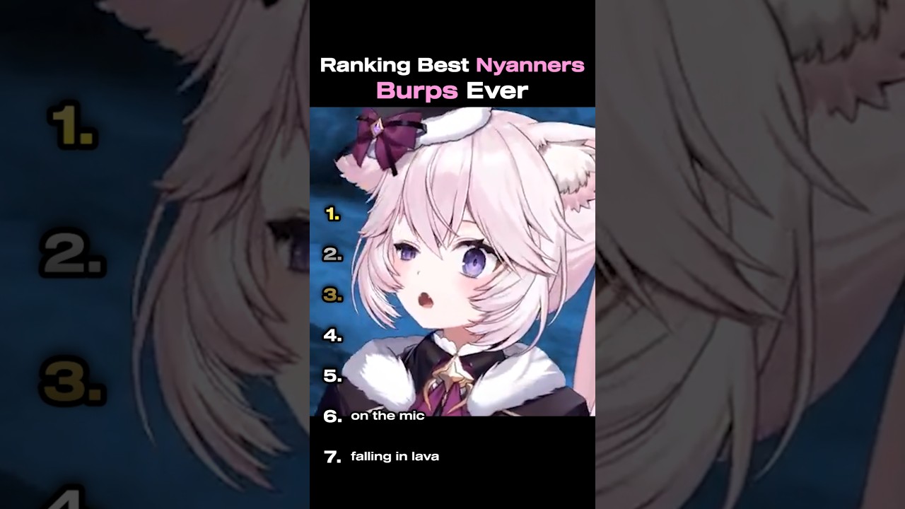 Ranking Best Nyanners Burps Ever