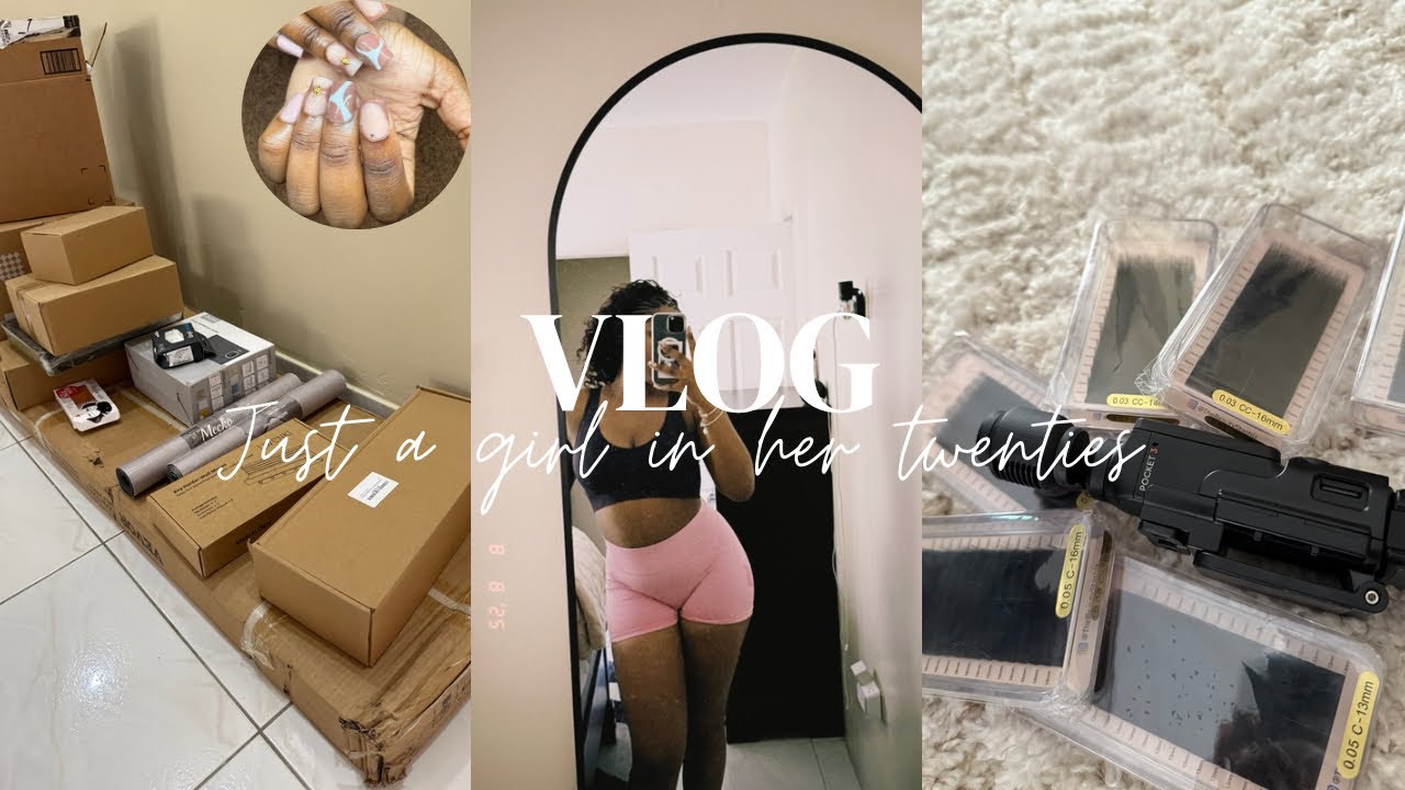 WEEKLY VLOG🎀: maintenance,💅🏽 unboxing, house updates 📦