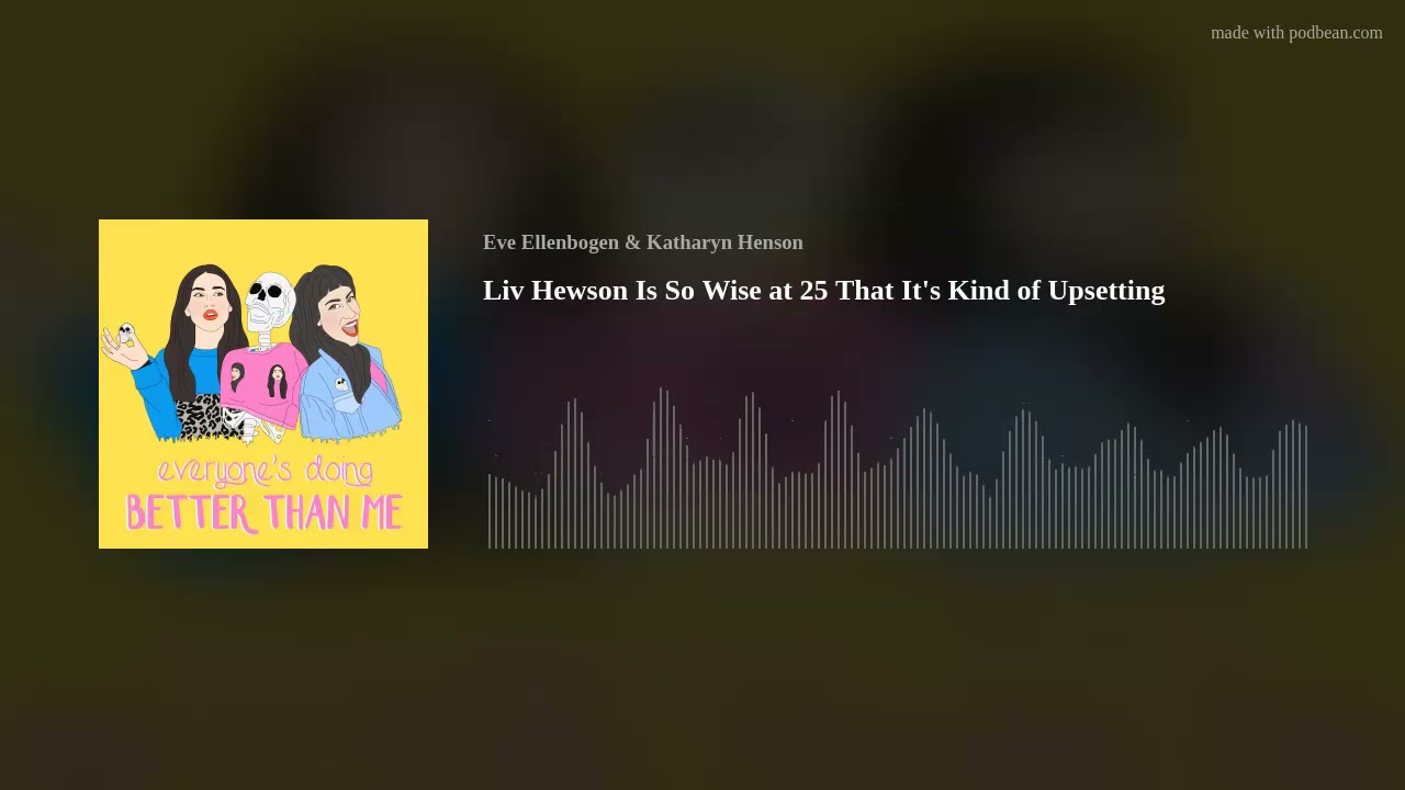 Liv Hewson Is So Wise at 25 That It's Kind of Upsetting