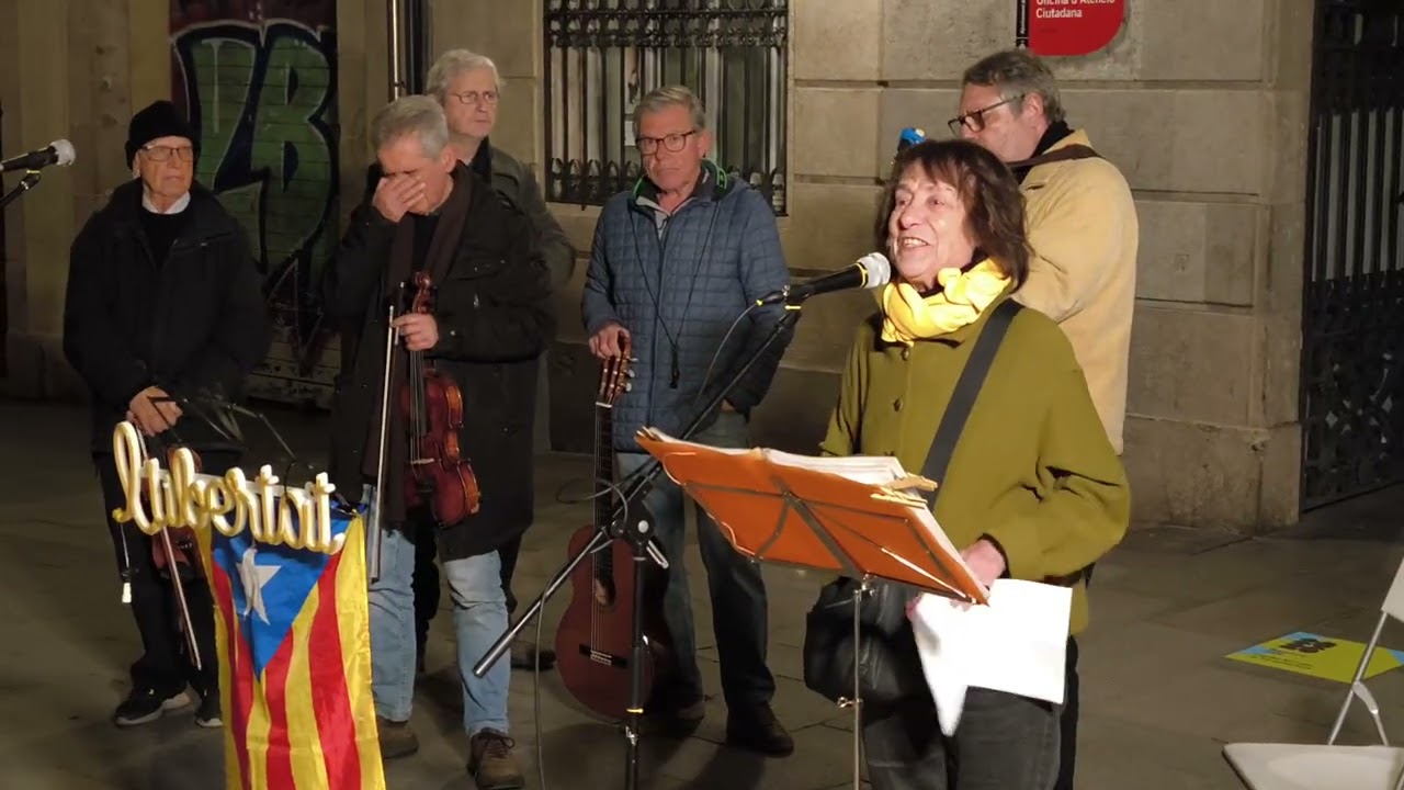 20260209 - Concentració per la Llibertat a Gràcia. 
