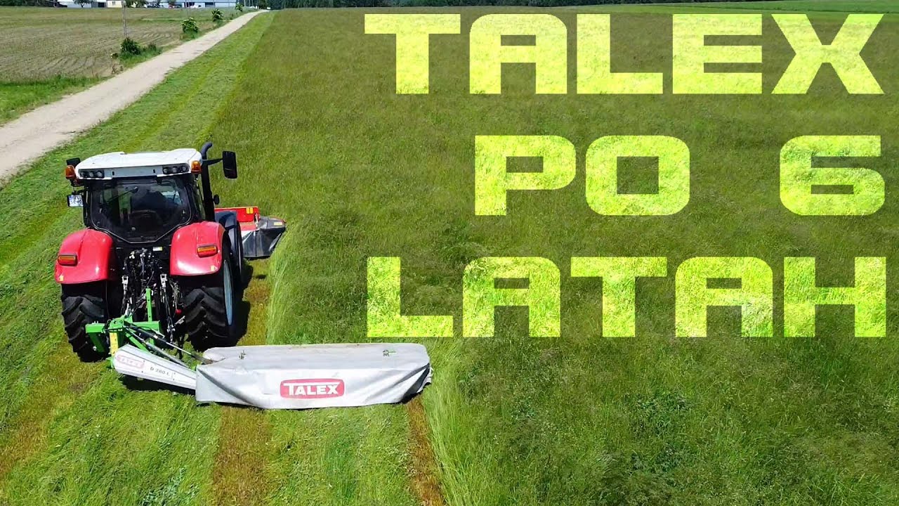 Kosiarka TALEX po 6 latach użytkowania/ STEYR 4125/ TALEX 280/ VICON 3,20 m