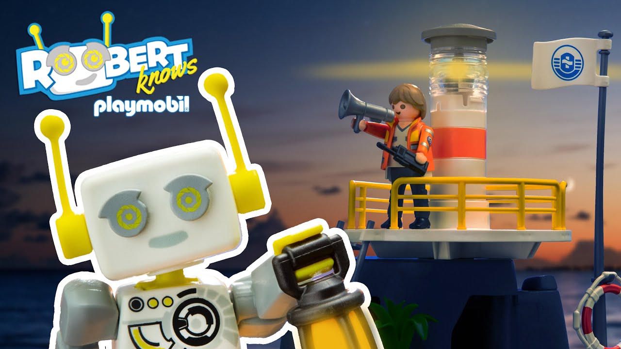 Warum braucht man einen Leuchtturm? | ROBert erklärt | PLAYMOBIL Kinderfilm