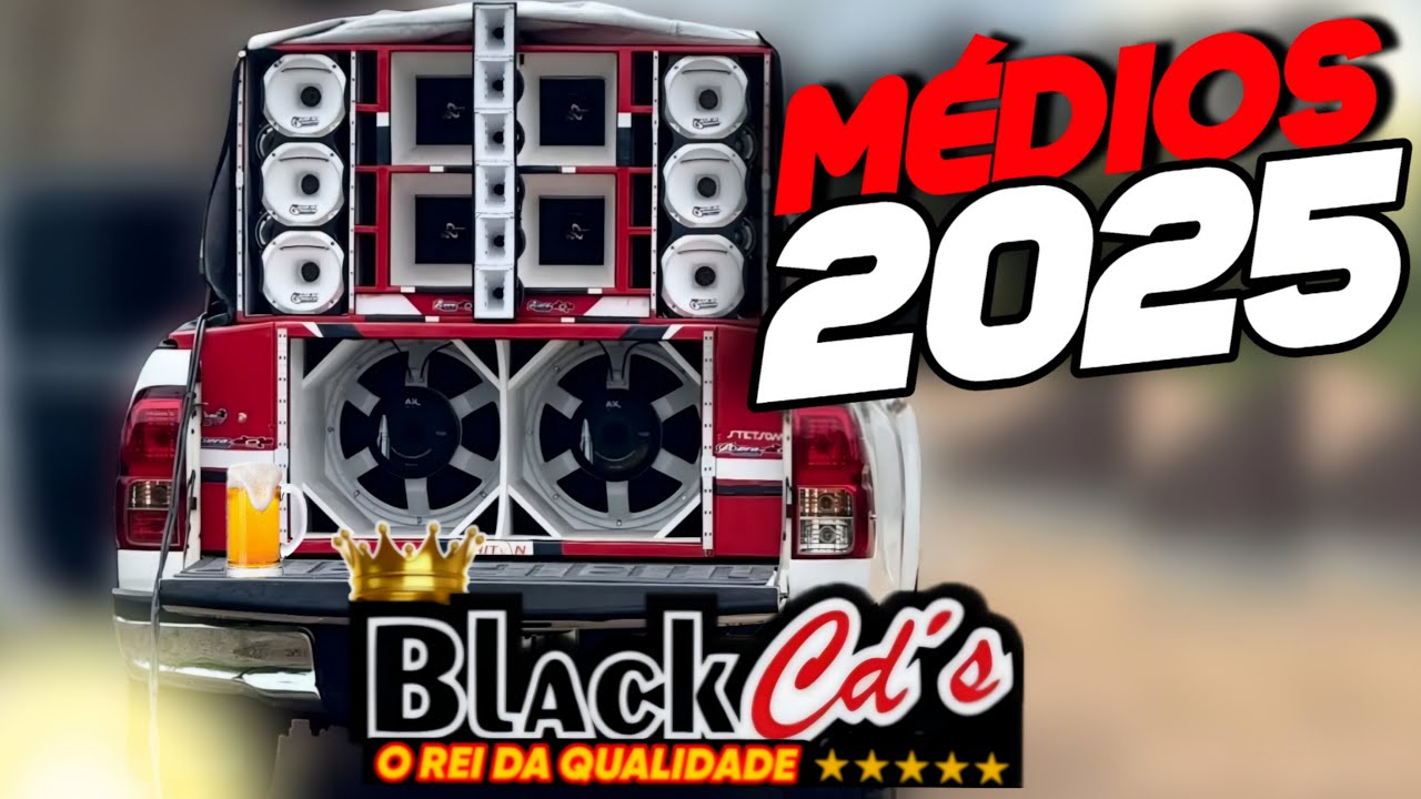 FORRÓ SELECIONADO 2025 BLACK CDS - NA PEGADA QUE O FORROZEIRO GOSTA - CD LAPADA MEDIOS PRA PAREDÃO