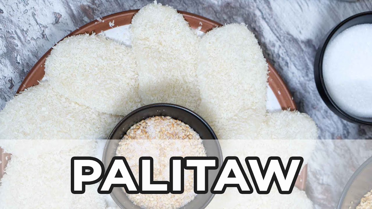 Make Palitaw everyday with this so easy palitaw recipe!