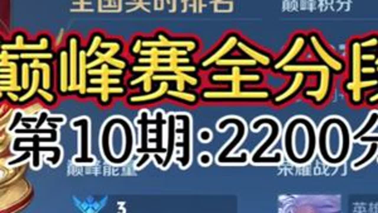 云中君巅峰赛全分段系列 第10期:2200分#打野教学