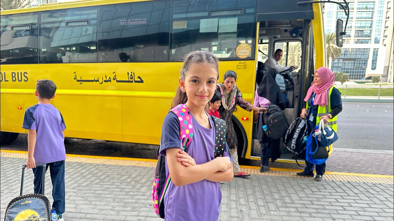 روتين المدرسة لسوار وماسة 🥹