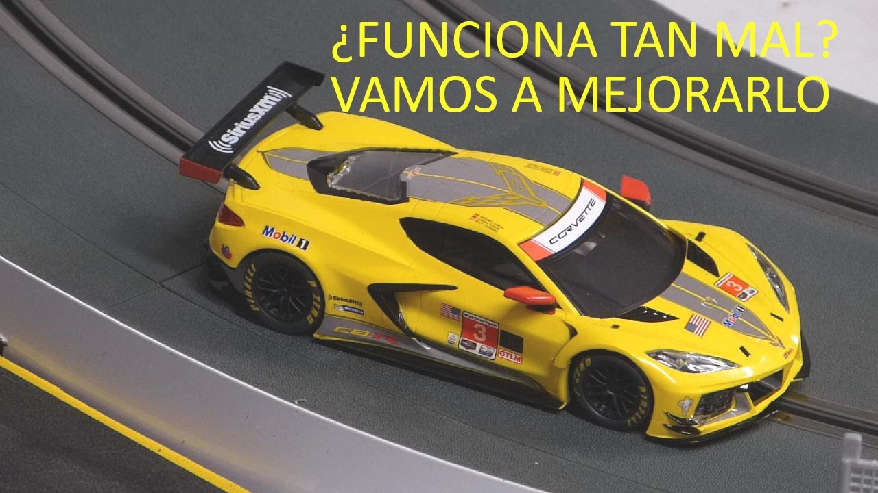 SCALEXTRIC-SLOT. SCX Corvette C8R Antonio Gracia