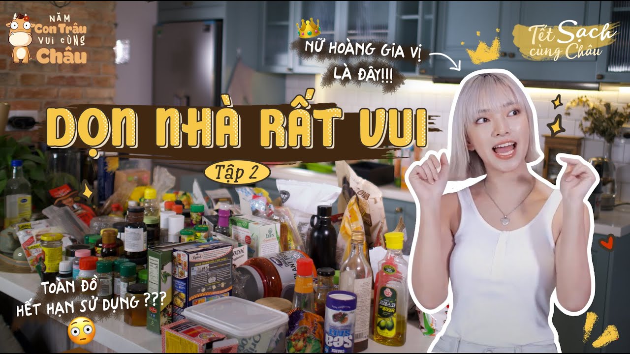 Vlog Tết #5: DỌN BẾP SIÊU NHÀN??? Tips 