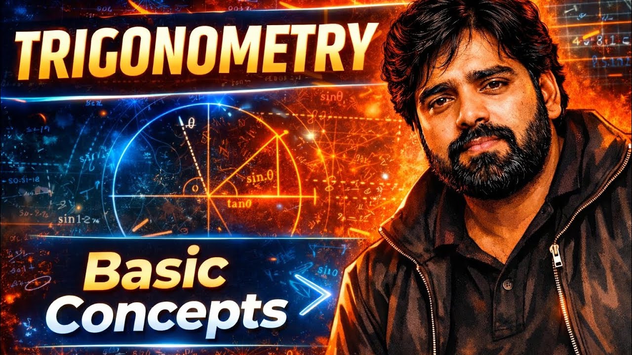 Trigonometry All Basic Concepts By Ranjeet Sir Maths l Best Trigonometry Tricks 2026 l #trigonometry