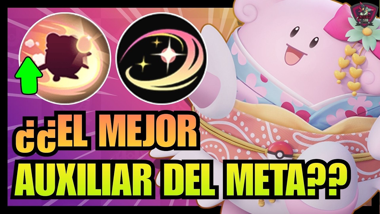 BLISSEY ES DE LO MEJOR ACTUALMENTE😍MEJORES OBJETOS Y MEDALLAS⭐POKEMON BLISSEY UNITE