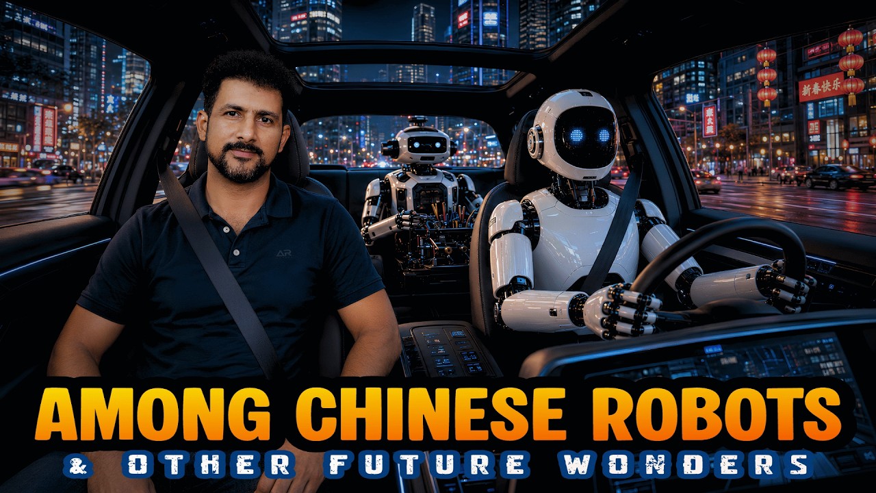 Among Chinese Robots & Many more wonder in Modern Xinjiang, Beijing and Shanghai | Faisal Warraich