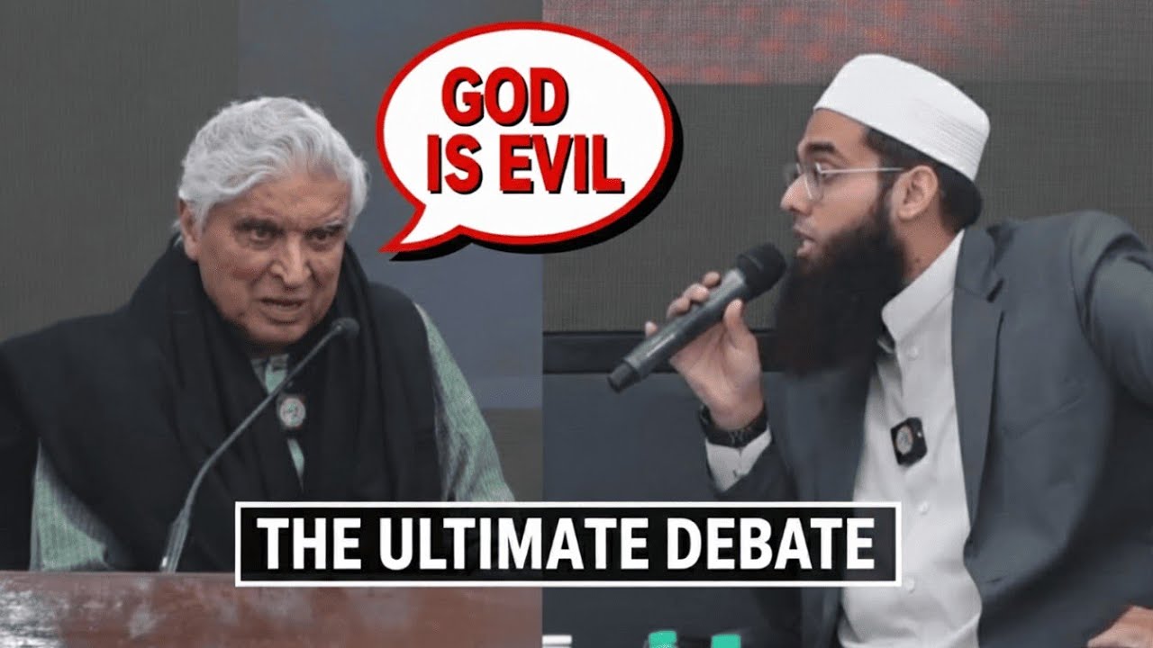 Javed Akhtar claim God Is Evil | Debate Mufti shamail Vs Javed Akhtar