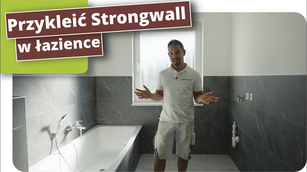 Pokrycie starych płytek ściennych w łazience – planeo Strongwall