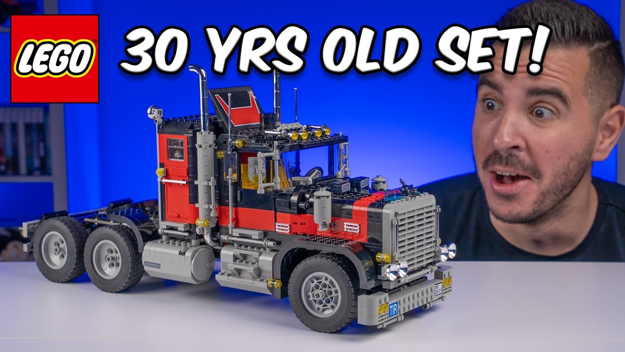 Вы помните команду моделистов? || LEGO 5571 Гигантский грузовик «Черная кошка»