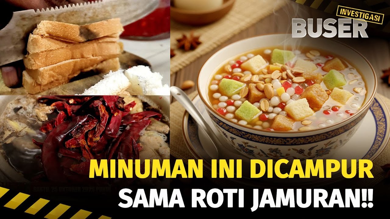Sekoteng Roti Jamuran Oplos Bahan Kimia | Buser Investigasi