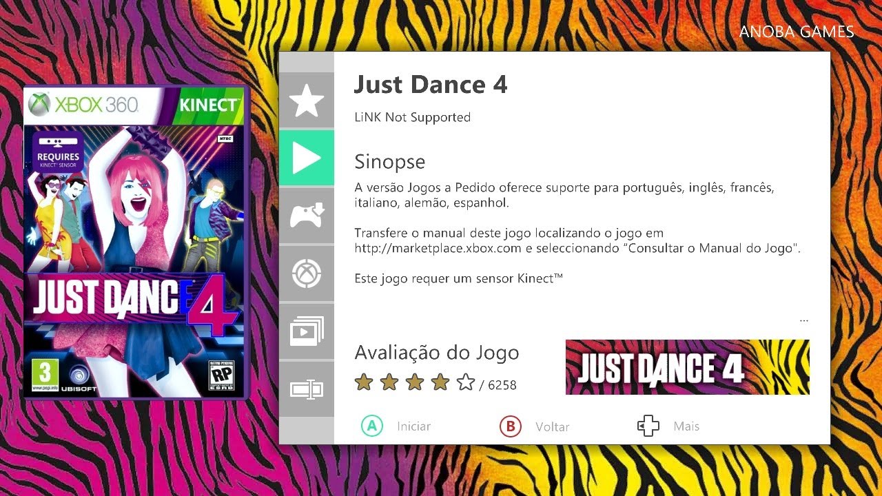 Just Dance 4 (Xbox 360) Full HD - 1080