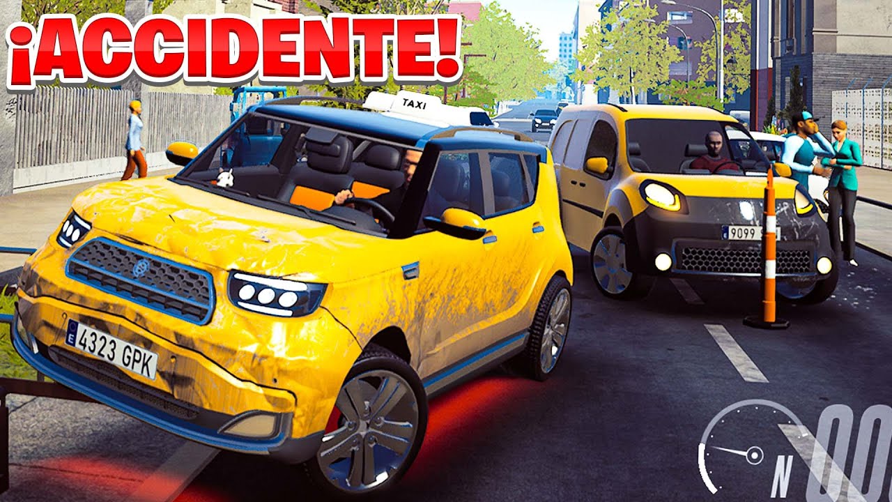 EL TAXISTA MAS LOCO DE LA CIUDAD 💥| Taxi Life Simulator