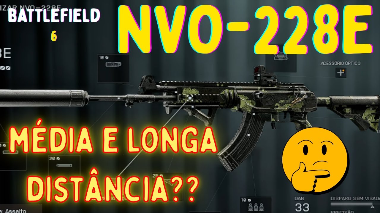 Essa NVO-228E Está ABSURDA Meu Loadout no Battlefield 6