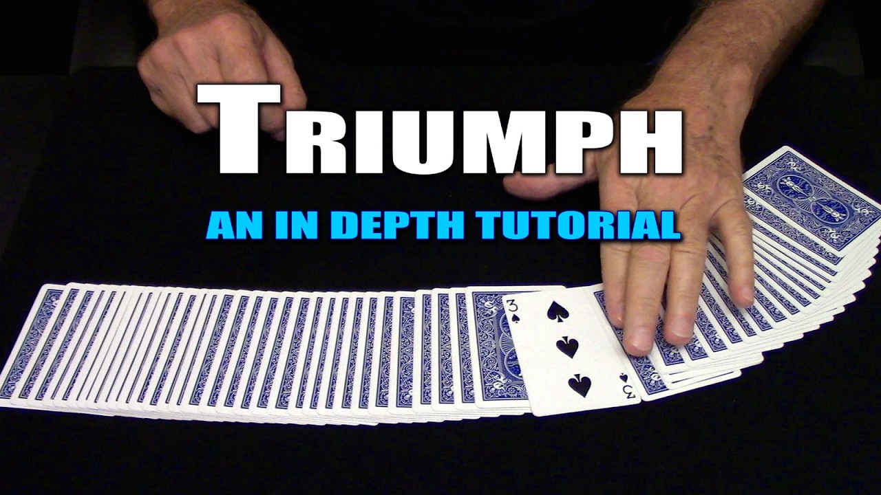 TRIPLE TRIUMPH (Card Trick) ~ An In-Depth Tutorial