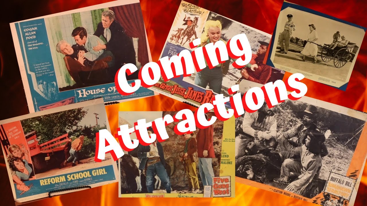 Coming Attractions Vintage Movie Posters from the 40s,50s & 60s