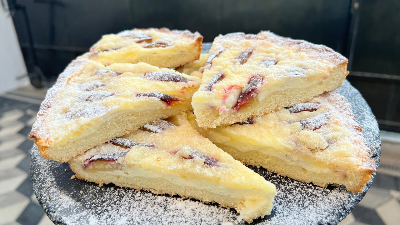 Ricetta in 10 minuti ❤️ Crostata allo yogurt 🤩🤩🤩