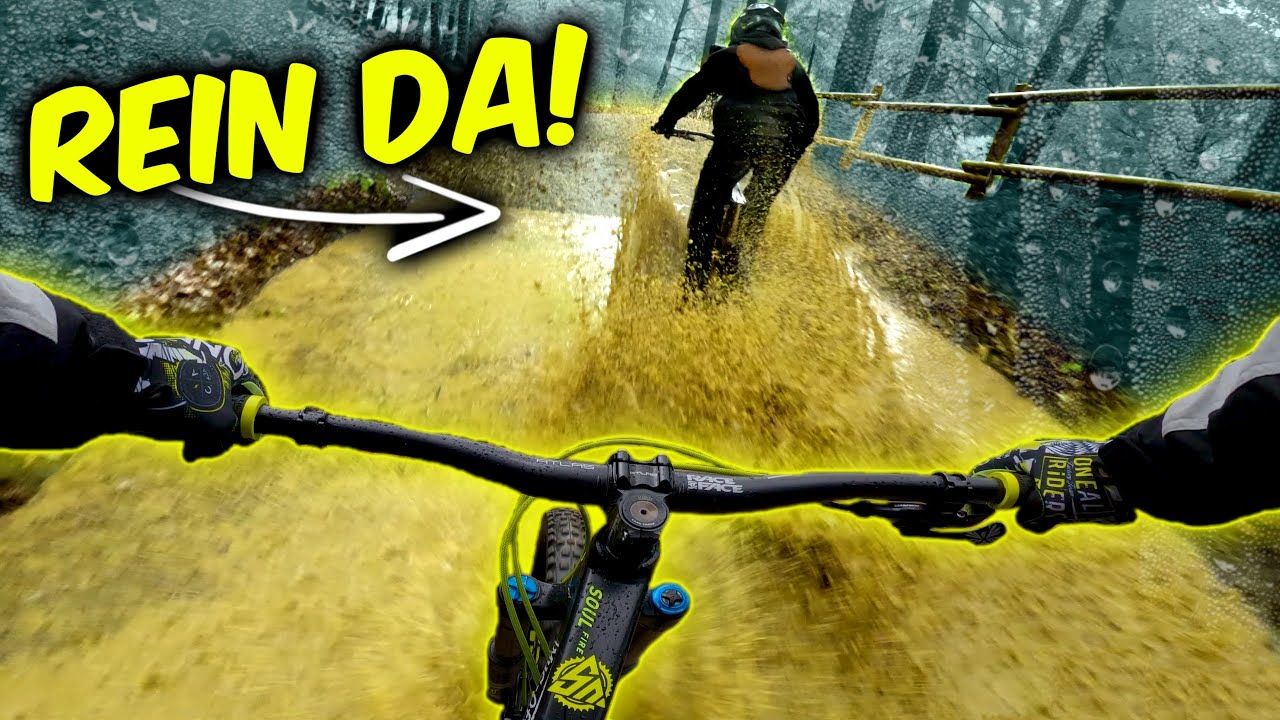 MTB Trails ÜBERFLUTET! Wir gehen baden bei iXS DirtMasters Part 1