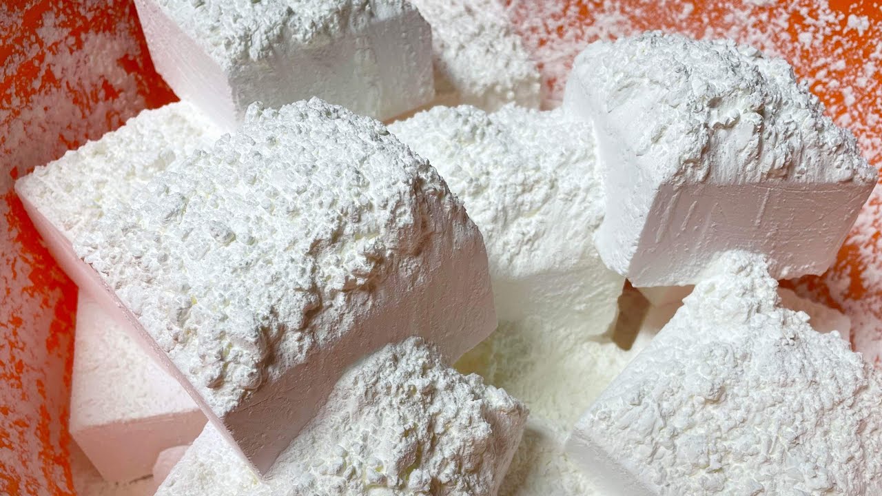 16 Fresh Chalk Blocks with Lots of Cornstarch
