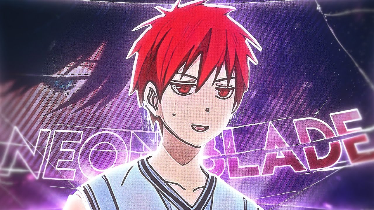 Akashi Seijuro - Neon Blade [Edit/AMV] 4k