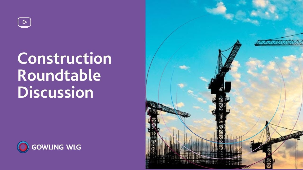 Construction Roundtable Discussion: Supreme Court of Canada ruling R. v Greater Sudbury (City)