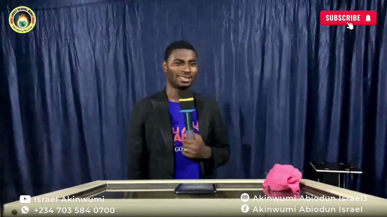 CONFESSION (POWERFUL MESSAGE) Pst Israel Akinwumi 
