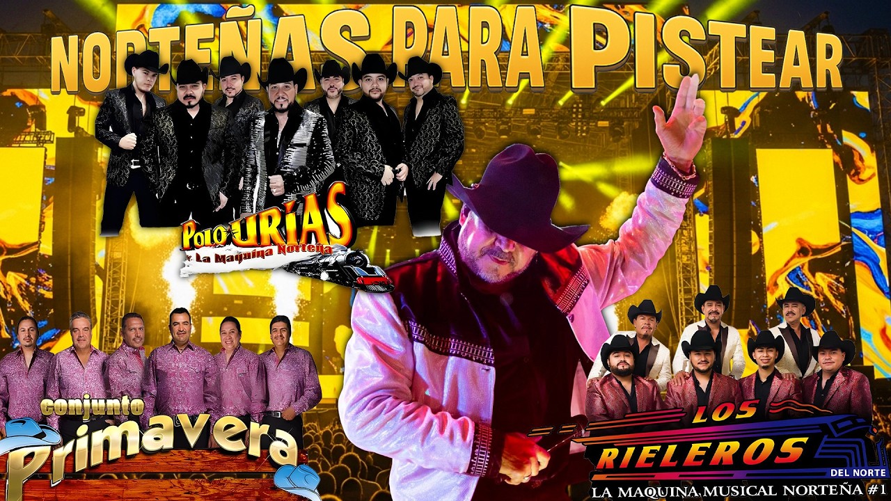Puras Norteñas Viejitas Inolvidables 💿📻 Conjunto Primavera y Los Rieleros Del Norte y Polo Urias