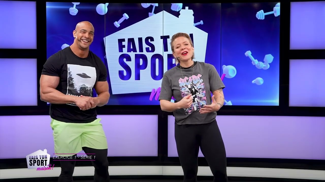 FAIS TON SPORT À LA MAISON! S04 EP37