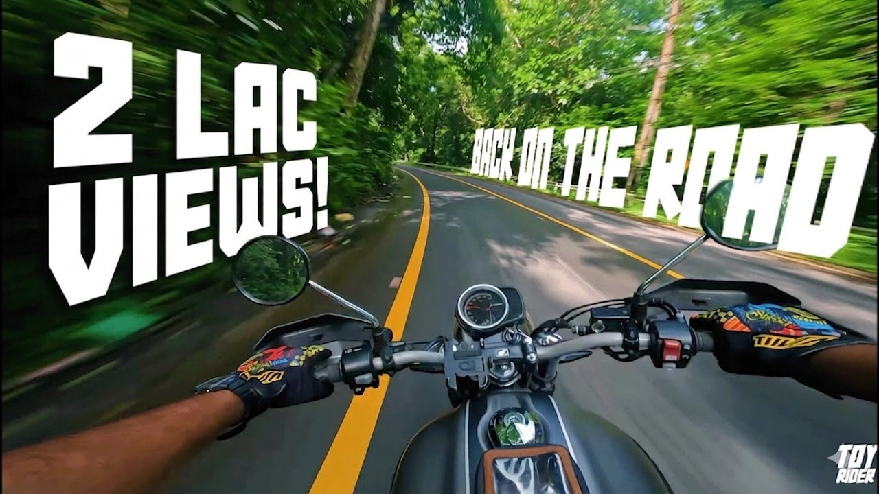 Honda CB 350 RS | Pure Sound | POV | Ponthan Puzha Road [4K] | Chill Ride | Kerala