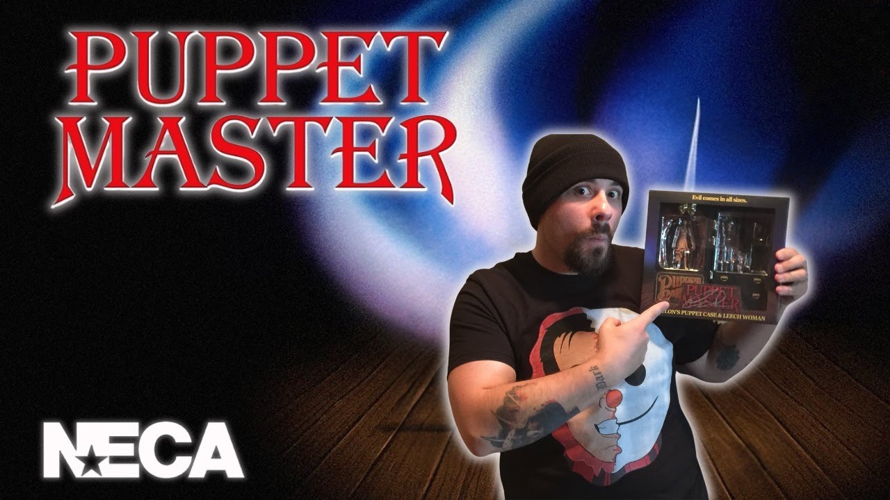 Neca Puppet Master..Toulon's Puppet case & Leech Woman Figure Review!
