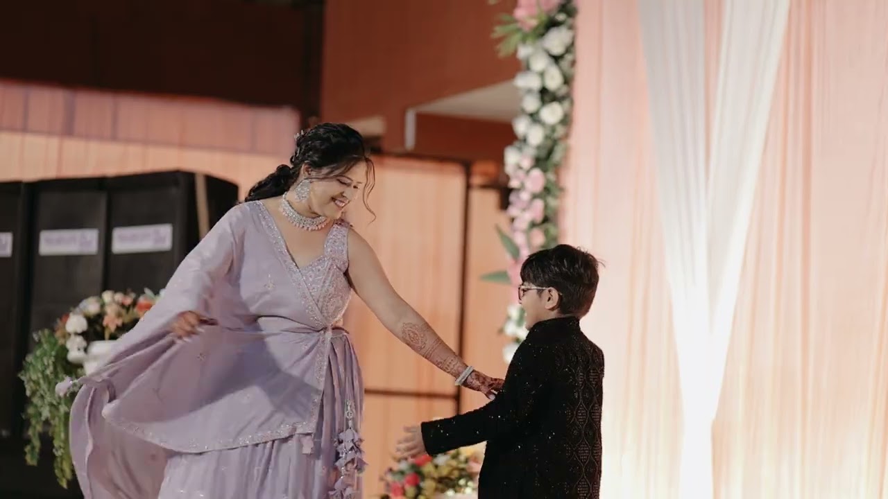 Kriyaan & Krishna Didi Dance ❤️ | Dance with Masi at Wedding Sangeet | #YashWedsShreya