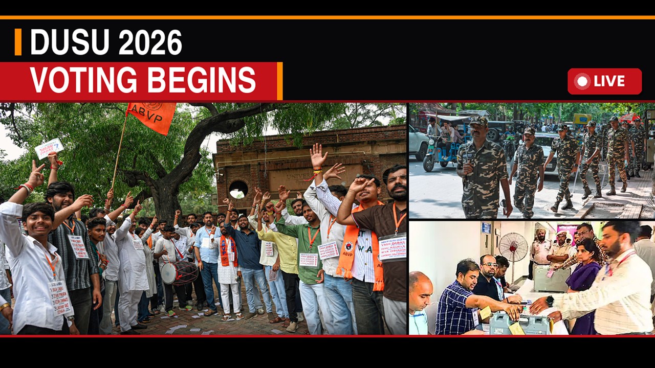 Delhi University Election LIVE | DUSU Elections 2026 | Students Vote To Choose New Leaders | DU News