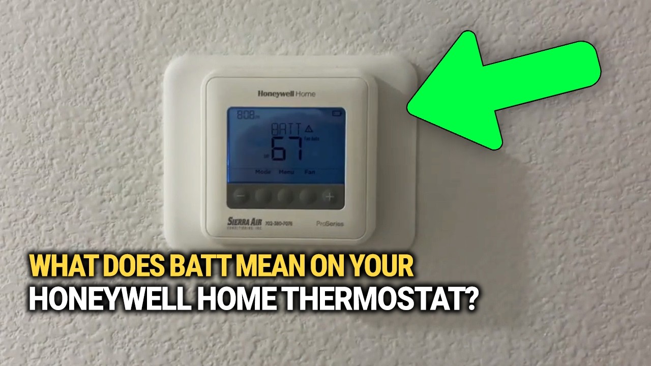 Что означает Batt на вашем домашнем термостате Honeywell: краткое руководство!
