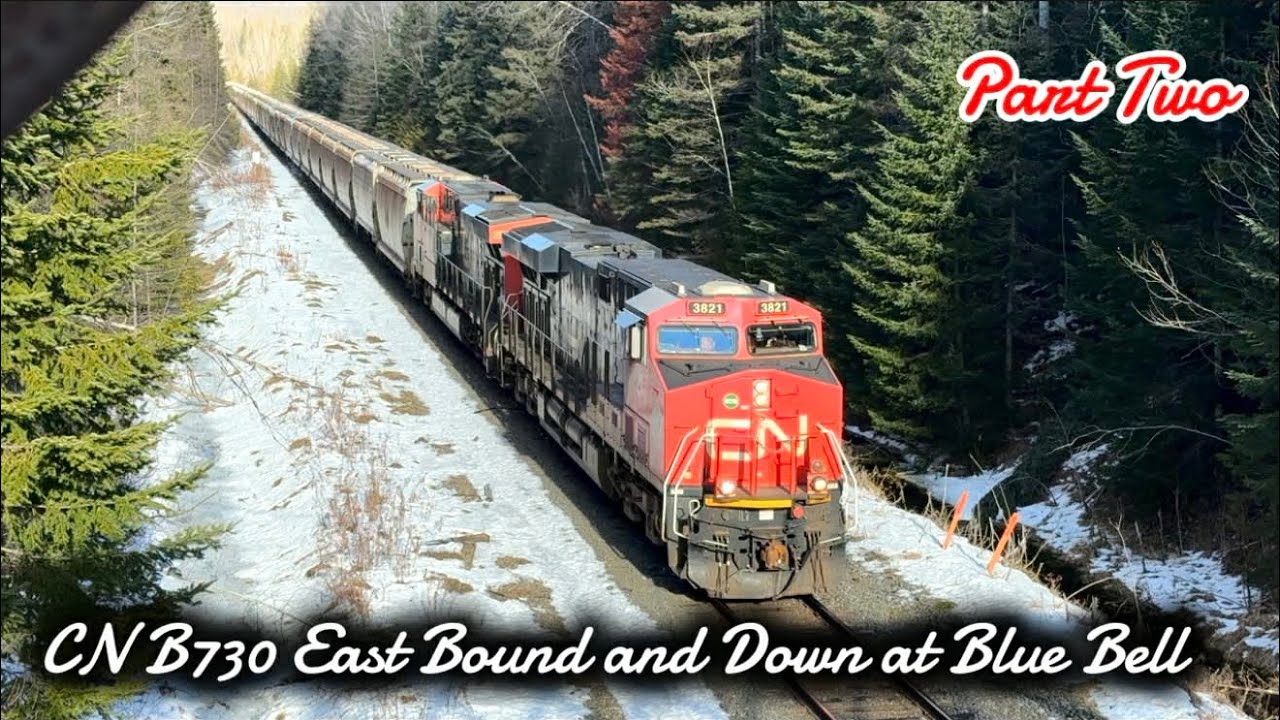 CN B730, East Bound and Down at Blue Bell 