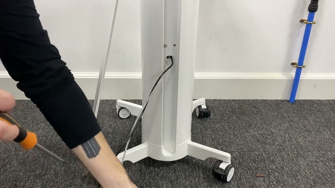 How to remove the Bottle Support from the EMS AirFlow Station+