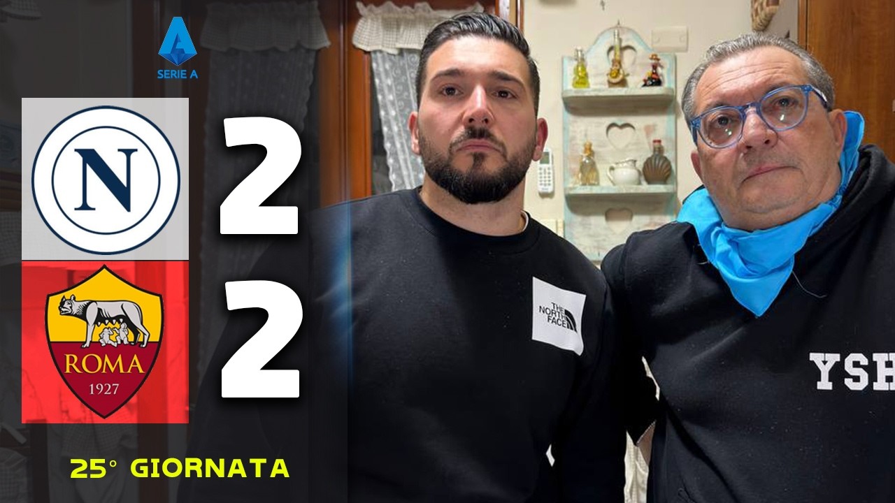 CAMPIONATO FINITO! NAPOLI-ROMA 2-2