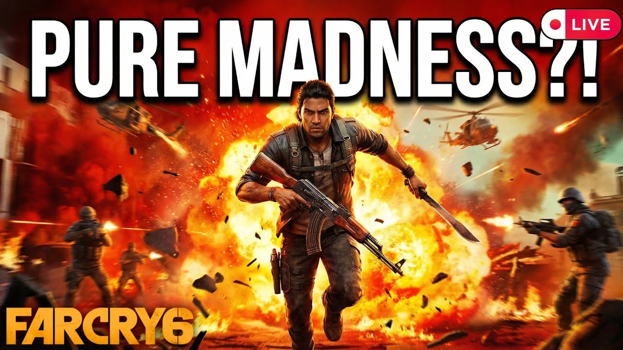 🔴Far Cry 6 LIVE 🔥 | This Mission Was Pure Madness
