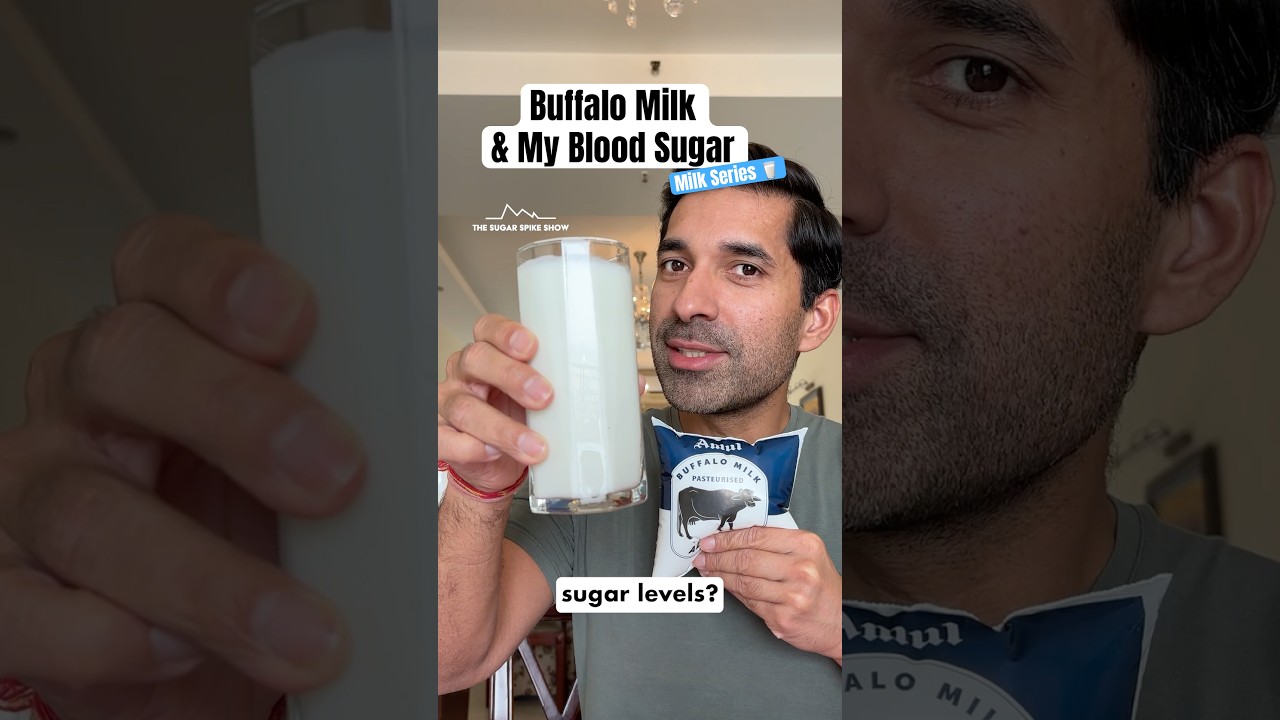 EP196: Buffalo Milk & My Blood Sugar | Milk Series - The Sugar Spike Show
