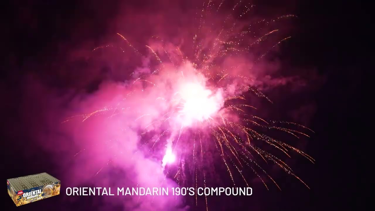 Oriental Manderin 190 shots - Rubro Vuurwerk - 5204