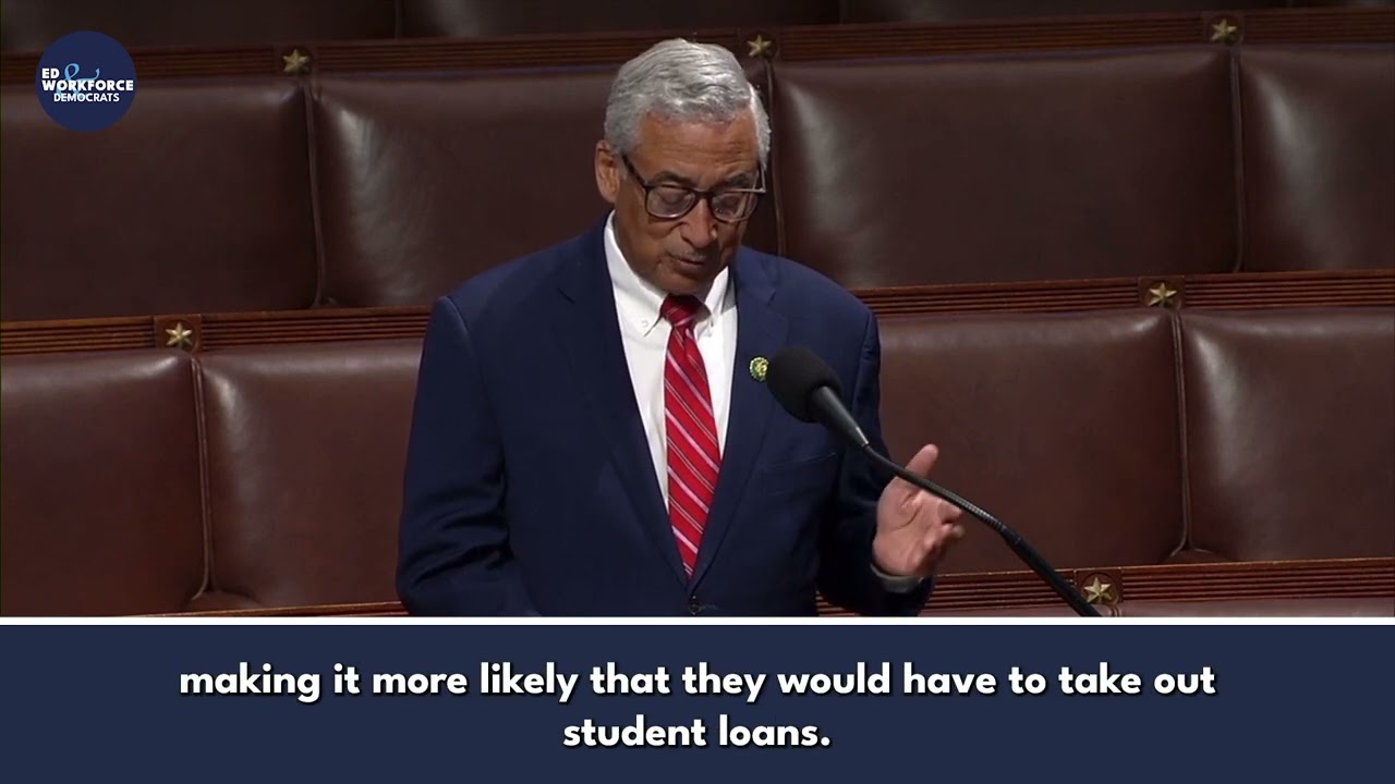 Ranking Member Scott Blasts Extreme MAGA Funding Bill
